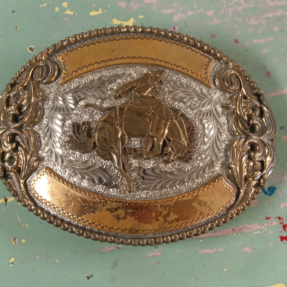 Silversmith handmade buckle